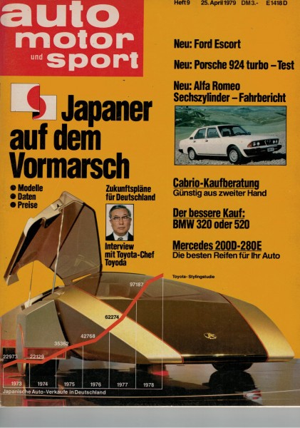 Auto Motor und Sport 1979 Heft 09-25.04.1979