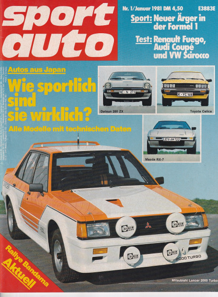 sport auto - 1981 Januar