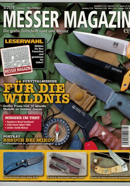 Messer Magazin, 2013/05, Oktober/November