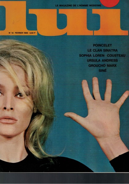 Lui - France - 1965 - Nr. 14 - Sophia Loren, Ursula Andress