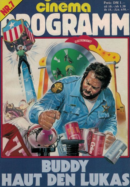 Cinema Filmprogramm Nr. 07 - Buddy haut den Lukas - Bud Spencer