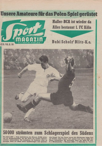 Sport Magazin - 1959 47 A - 16.11.1959