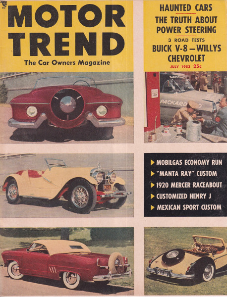 Motor Trend - 1953 July