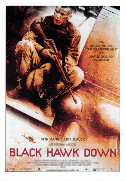 Cinema Filmkarte "Black Hawk Down"