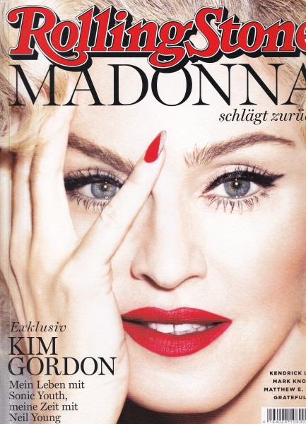Rolling Stone 2015-04 April - Ausgabe 246 - Madonna, Kim Gordon, Kendrick Lamar - mit CD