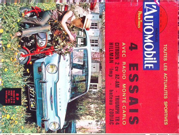 L´Automobile No. 206 - Juin 1963