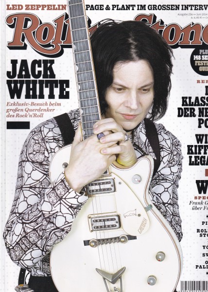 Rolling Stone 2014-06 Juni - Ausgabe 236 - Led Zeppelin, Jack White, Pixies - mit CD