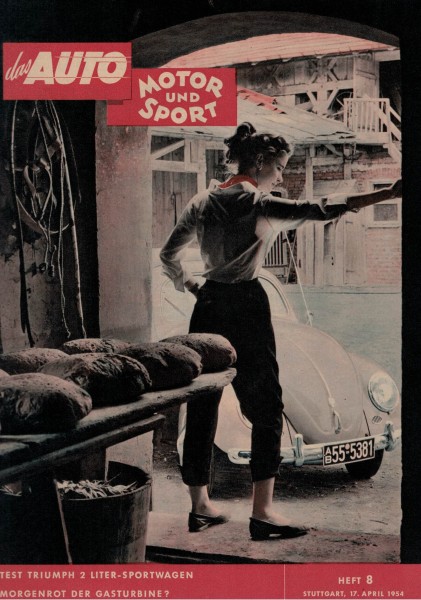 Auto Motor und Sport 1954 Heft 08 - 17.04.1954 - Triumph 2 Liter-Sportwagen