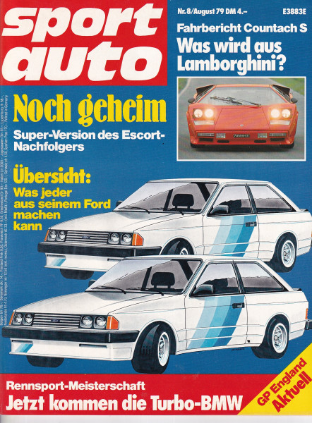 sport auto - 1979 August