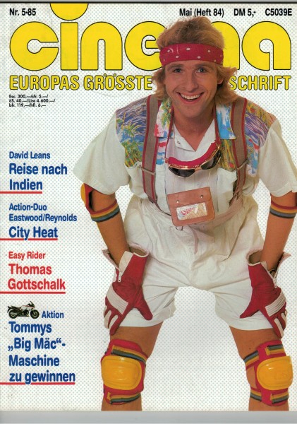 Cinema Zeitschrift, Heft Nr. 084, Mai 1985, Easy Rider, Thomas Gottschalk, City Heat