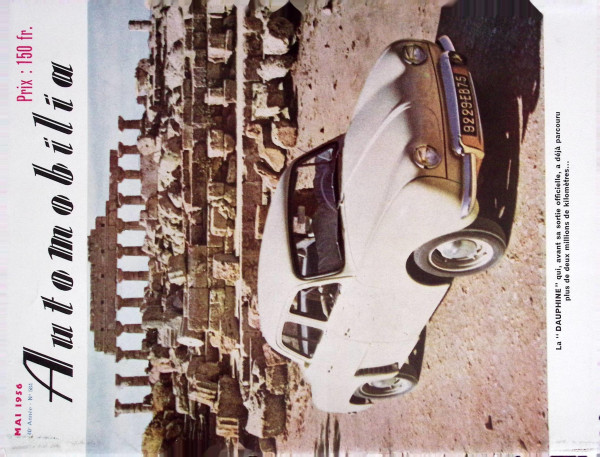 Automobilia - Mai 1956 - No. 584