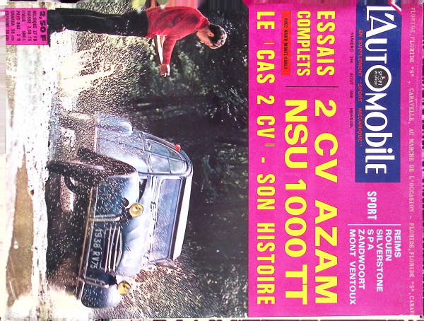 L´Automobile No. 244 - Aout 1966