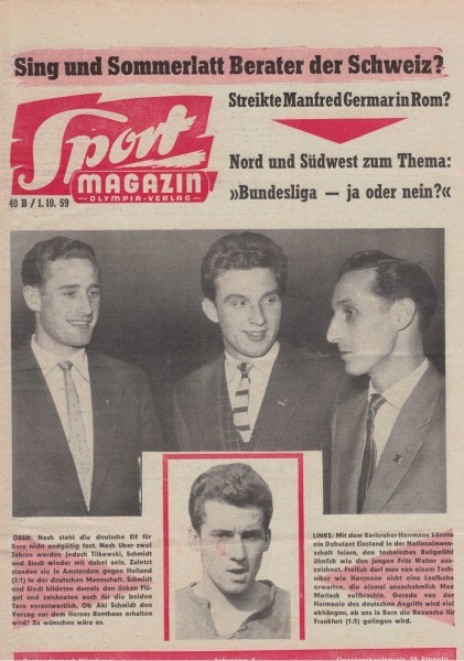 Sport Magazin - 1959 40 B - 01.10.1959