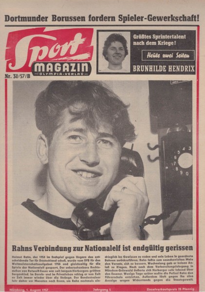 Sport Magazin - 1957 31 B - 01.08.1957