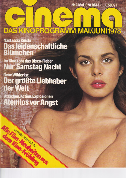 Cinema Zeitschrift, Heft Nr. 004, Mai 1978