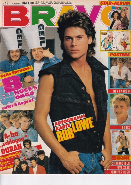 Bravo - 1986 Nr. 19 - 30.04.1986 - Depeche Mode, Chris Norman, George Michael, A-Ha, Stephanie