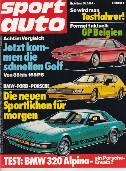 sport auto - 1976 Juni