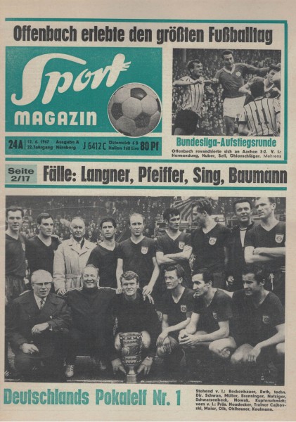 Sport Magazin - 1967 24 A - 12.06.1967