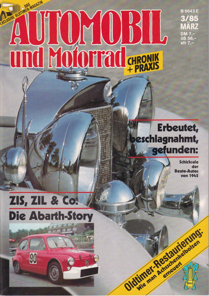 Automobil und Motorrad Chronik - 1985 - März