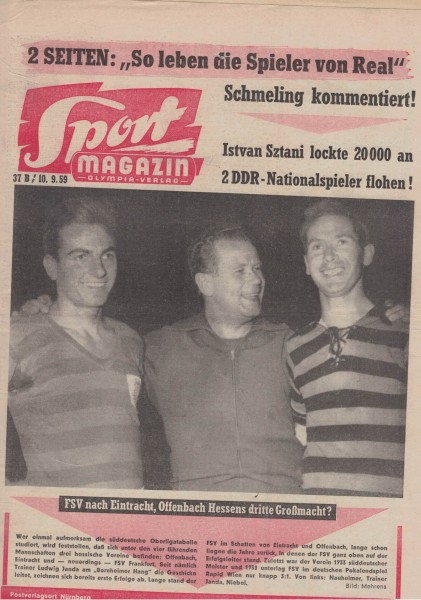 Sport Magazin - 1959 37 B - 10.09.1959