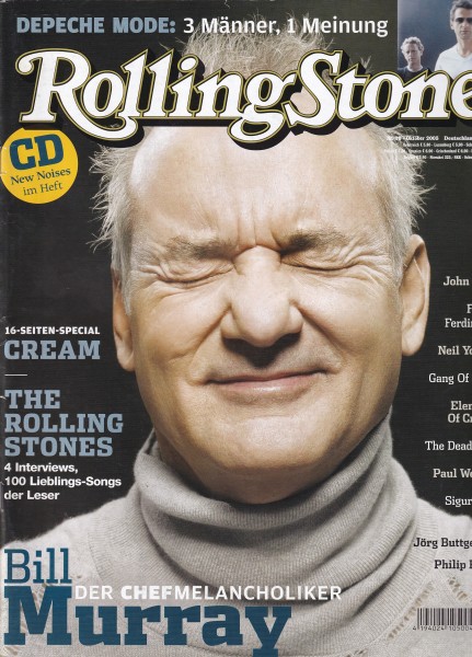 Rolling Stone 2005-10 Oktober - Ausgabe 132 - Depeche Mode, Cream, Rolling Stones - mit CD