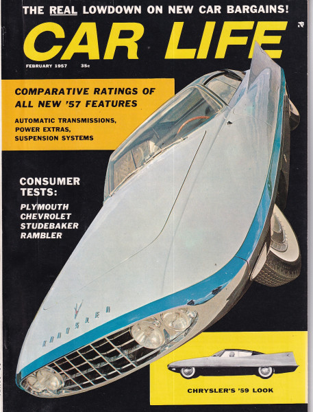 Car Life - 1957 February