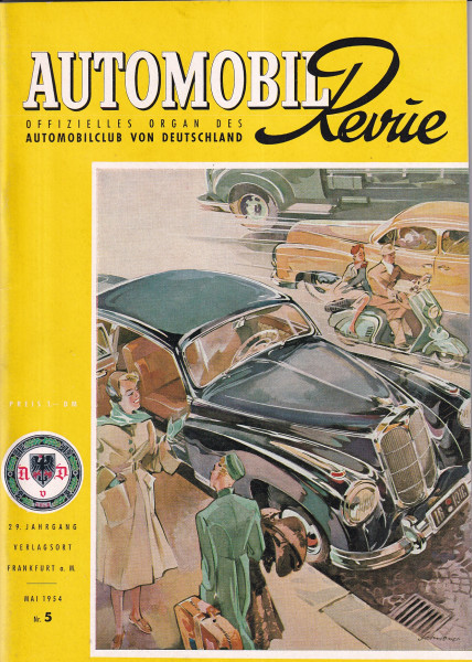 Automobil Revue - Automobilclub von Deutschland - Mai 1954