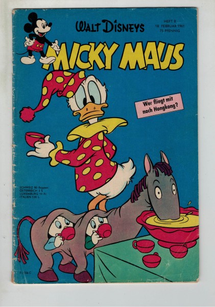 Micky Maus 1961 Nr. 08 / 18.02.1961