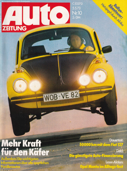 Auto Zeitung 1973 Heft 10 - 05.05.1973