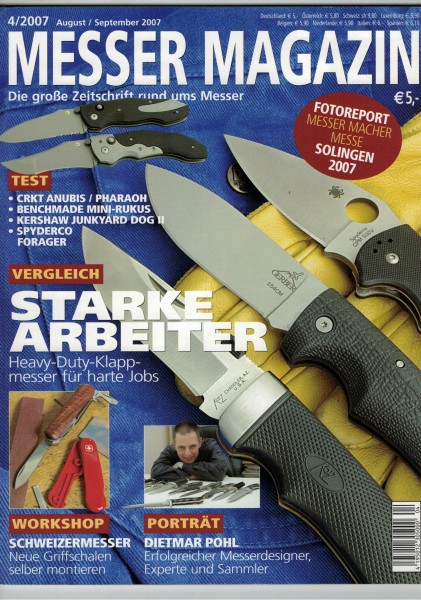 Messer Magazin, 2007/04, August/September