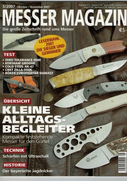 Messer Magazin, 2007/05, Oktober/November
