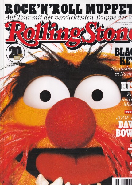 Rolling Stone 2014-05 Mai - Ausgabe 235 - Black Keys, Kiss, David Bowie - mit CD