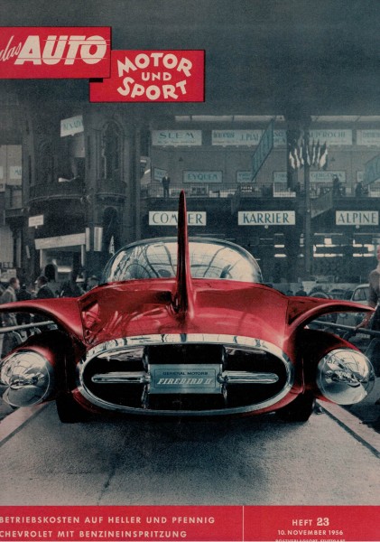 Auto Motor und Sport 1956 Heft 23 - 10.11.1956 - Chevrlotet 1957