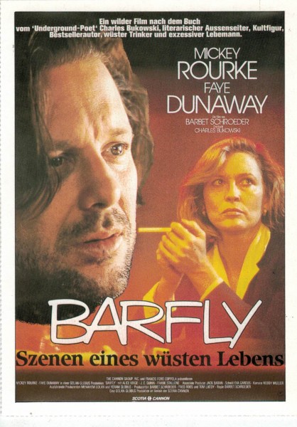 Cinema Filmkarte "Barfly"
