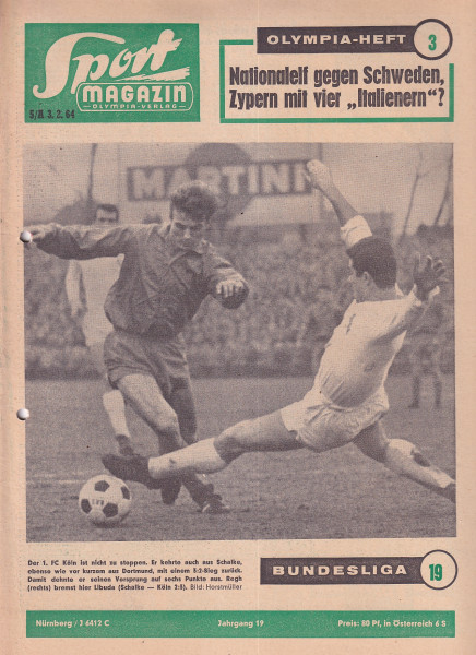 Sport Magazin - 1964 5 A - 03. Februar 1964