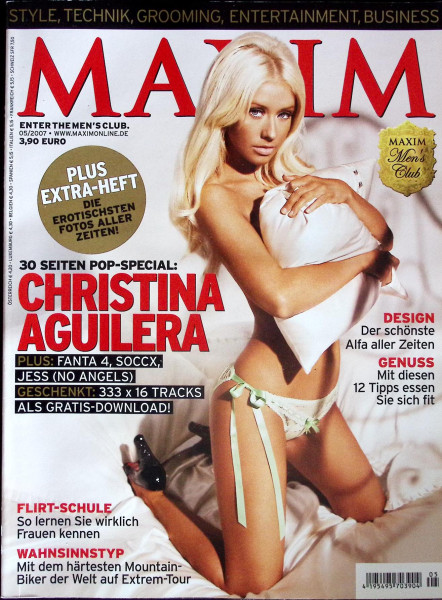 Maxim 2007-05 Mai - Christina Aguilera