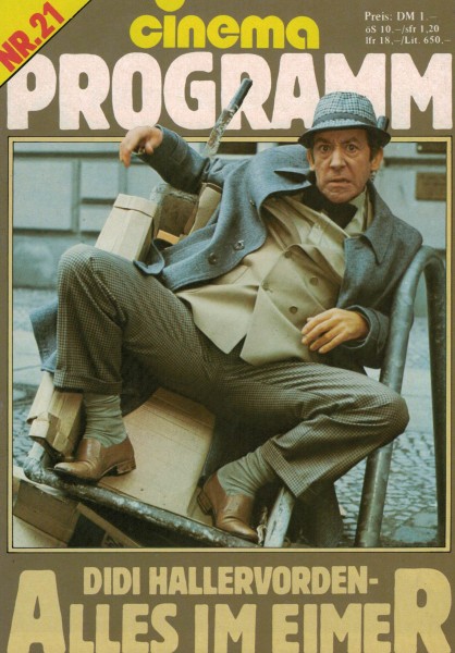 Cinema Filmprogramm Nr. 21 - Didi Hallervorden - Alles im Eimer