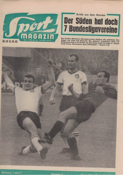 Sport Magazin - 1962 42 A - 15.10.1962