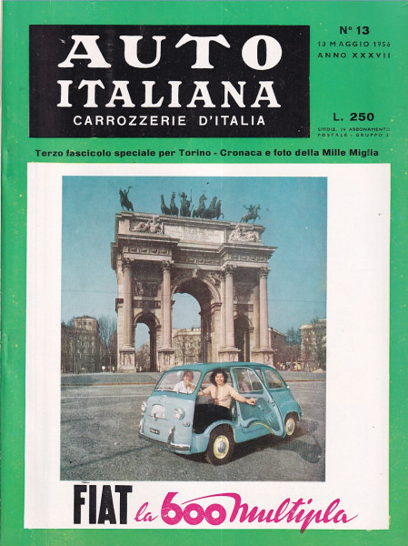 Auto Italiana - 1956 - Nr. 13