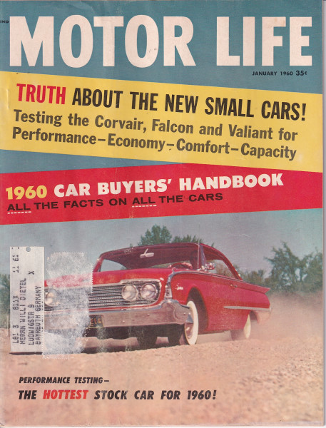 Motor Life - 1960 January