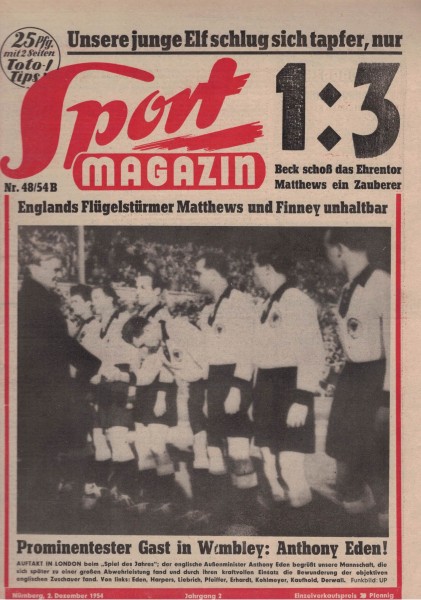 Sport Magazin - 1954 48 B - 02. Dezember 1954