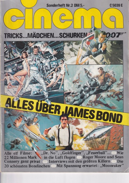 Cinema Sonderheft Nr. 2 - Alles über James Bond