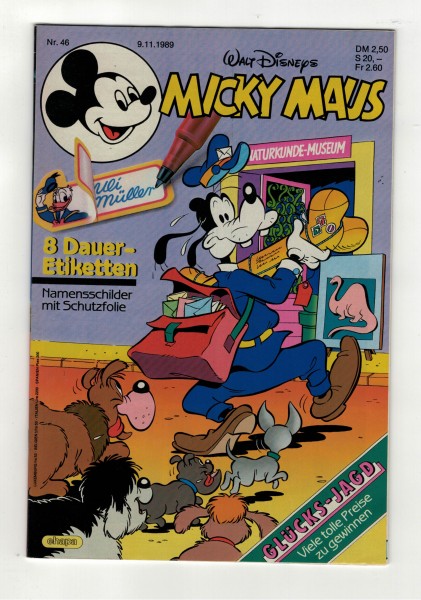 Micky Maus 1989 Nr. 46 / 09.11.1989