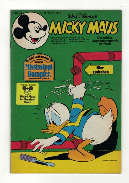 Micky Maus 1979 Nr. 18 / 30.04.1979