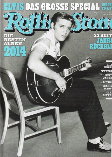 Rolling Stone 2015-01 Januar - Ausgabe 243 - Elvis Presley, Waterboys, Keith Jarrett - mit CD