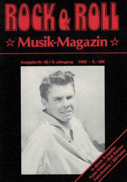 Rock & Roll Musik Magazin - Heft 48 - 1985 - Peter Kraus, Bob Denton, Fats Domino, Bill Haley