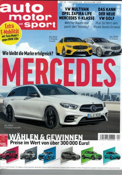 Auto Motor und Sport 2019 Heft 24-07.11.2019