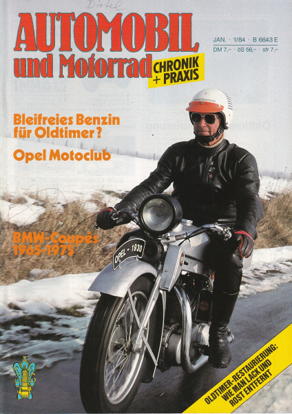 Automobil und Motorrad Chronik - 1984 - Januar