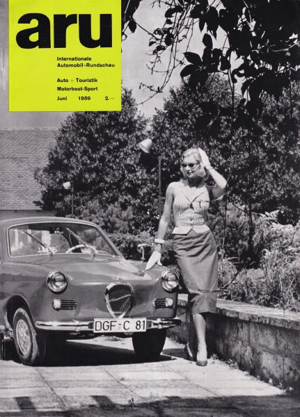 aru - Internationale Automobil-Rundschau - 1959 Juni - Ariane-4 Simca, Wartburg