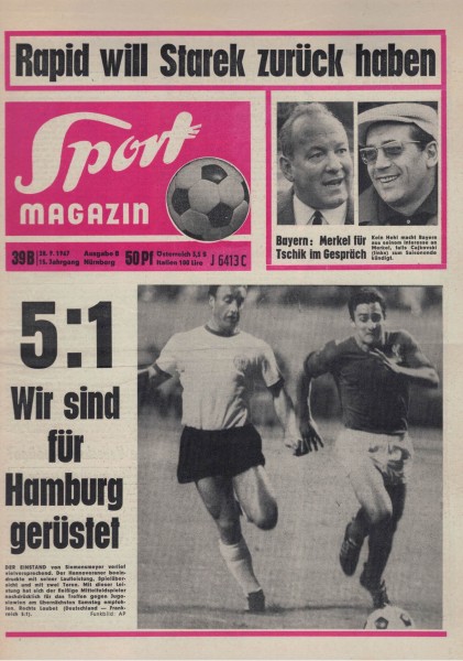 Sport Magazin - 1967 39 B - 28.09.1967